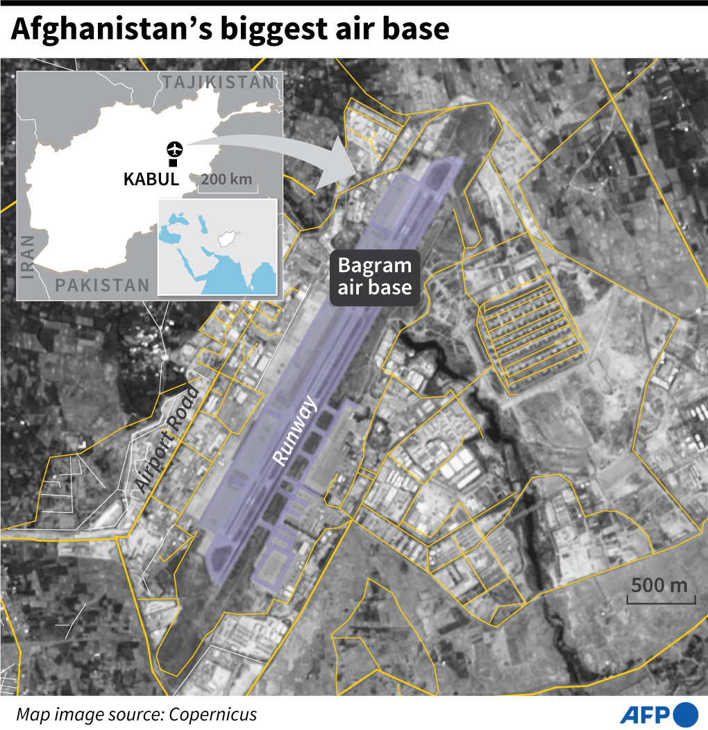 Militer AS Tinggalkan Pangkalan Udara Bagram Afghanistan Setelah 20 Tahun Bercokol